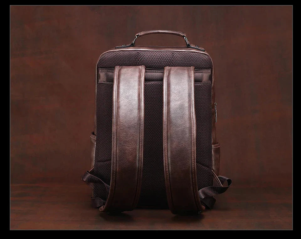 Noel | Nomad Leather Travel Backpack