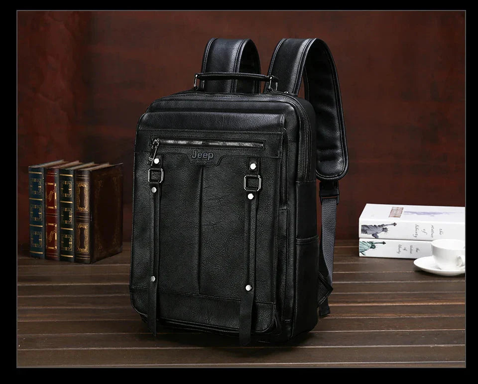 Noel | Nomad Leather Travel Backpack