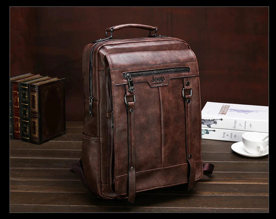Noel | Nomad Leather Travel Backpack