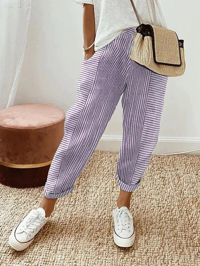 Bea  - Relax Striped Pants