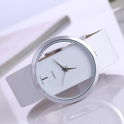 Isla | Elegant transparent dial quartz watch