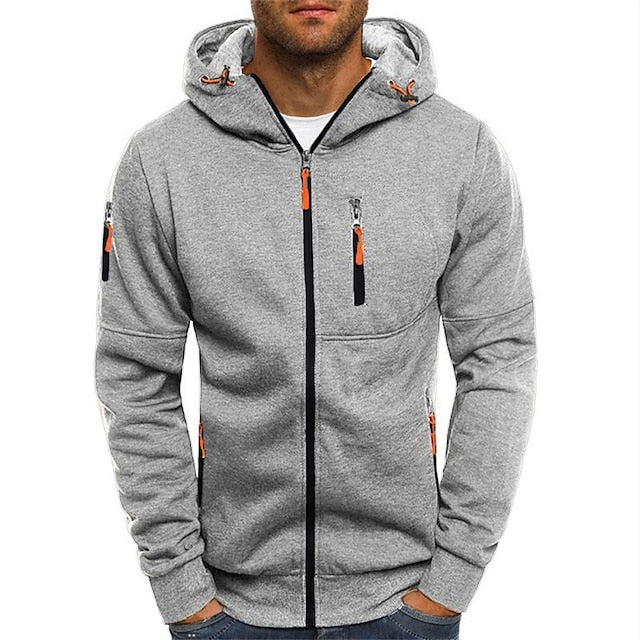 Jaxon | Hooded Zip-Up Jacket