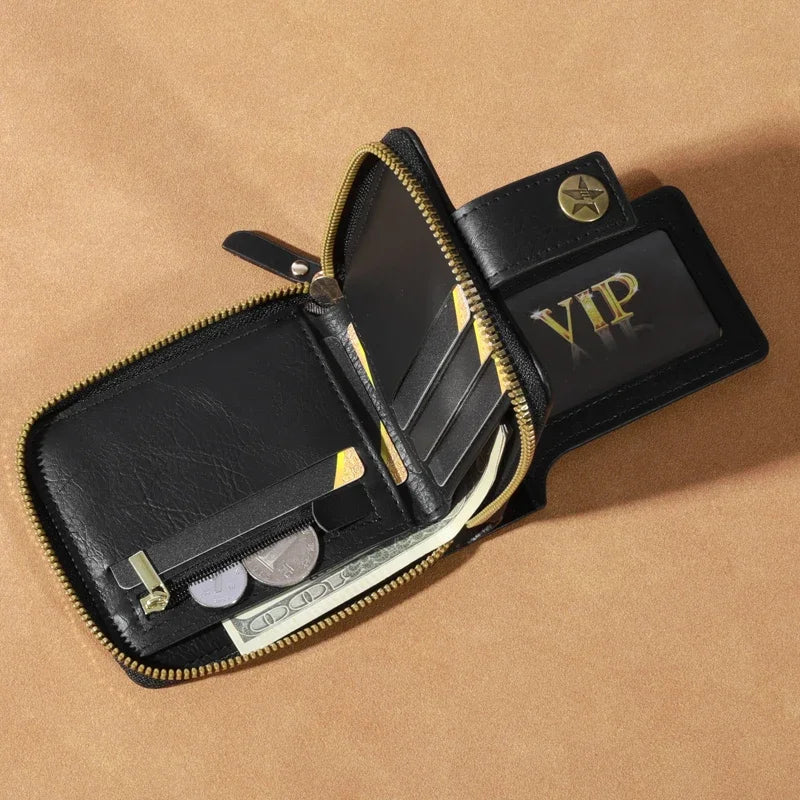 Doug | Classic Rustic Leather Wallet