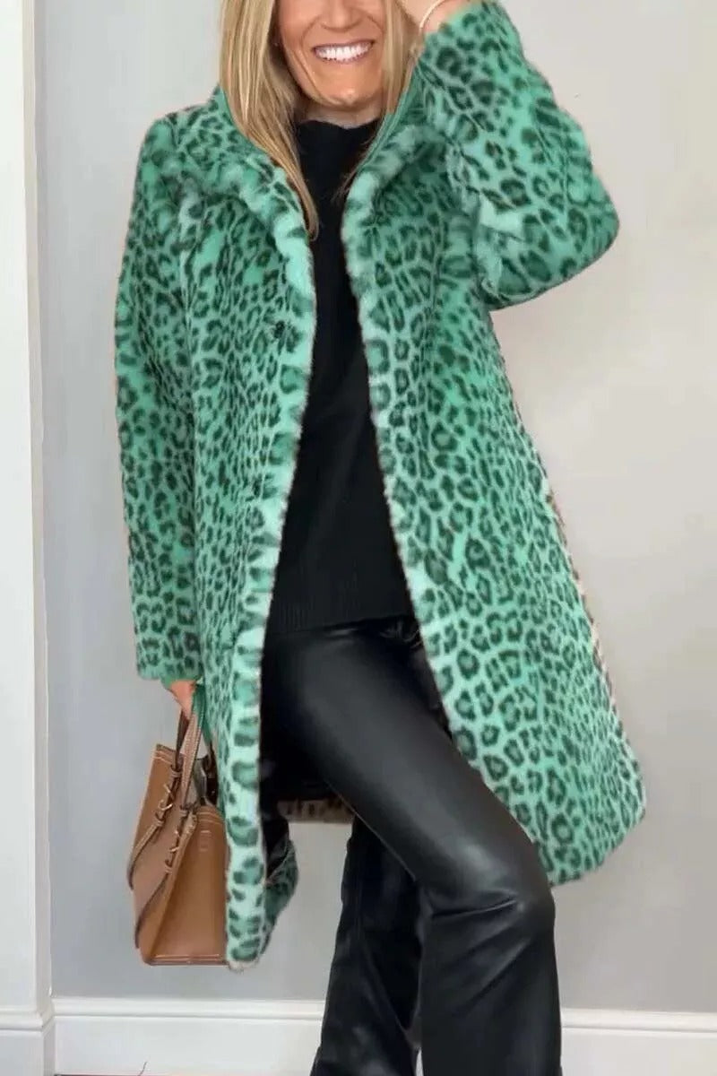Avoralis | Zyra Leopard Print Coat