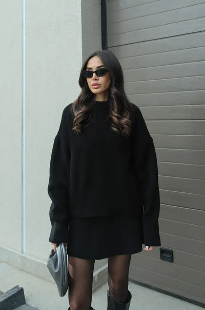 HELENA™ – SET OF SWEATER AND SKIRT