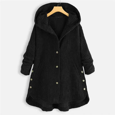 Niko – Corduroy Hooded Coat