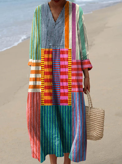 Amara | Statement Print Dress