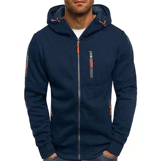 Jaxon | Hooded Zip-Up Jacket
